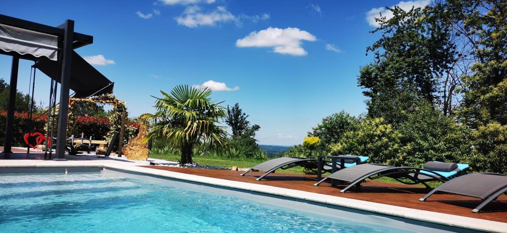 "Notre Bastide" Maison Et Table D'Hotes Traditionnelle Et Vegetarienne, Piscine, Jacuzzi, Clim, , A 5 Mn De Sarlat Marcillac-Saint-Quentin Екстериор снимка